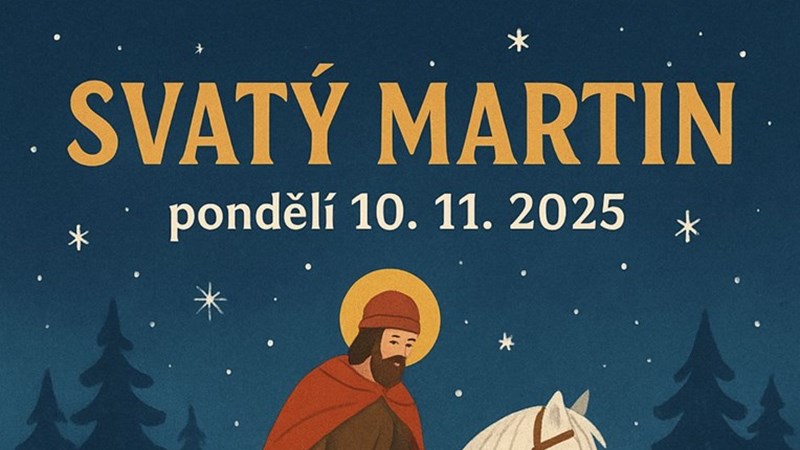 Pozvánka na setkání se svatým Martinem