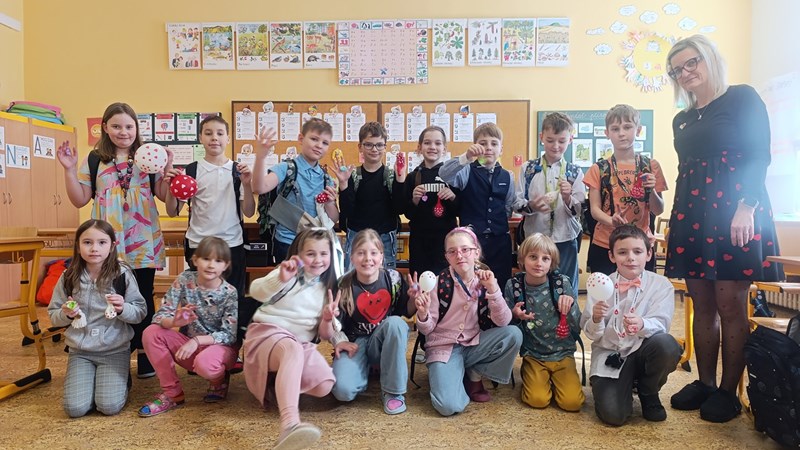 Valentýnské dopoledne ve 3. A