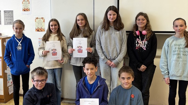 Přehlídka recitátorů na 2. stupni