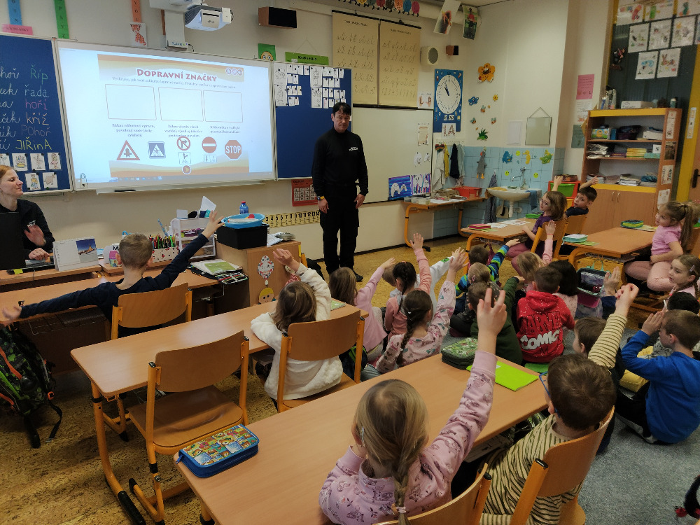 Dopravní výchova v 1.AB