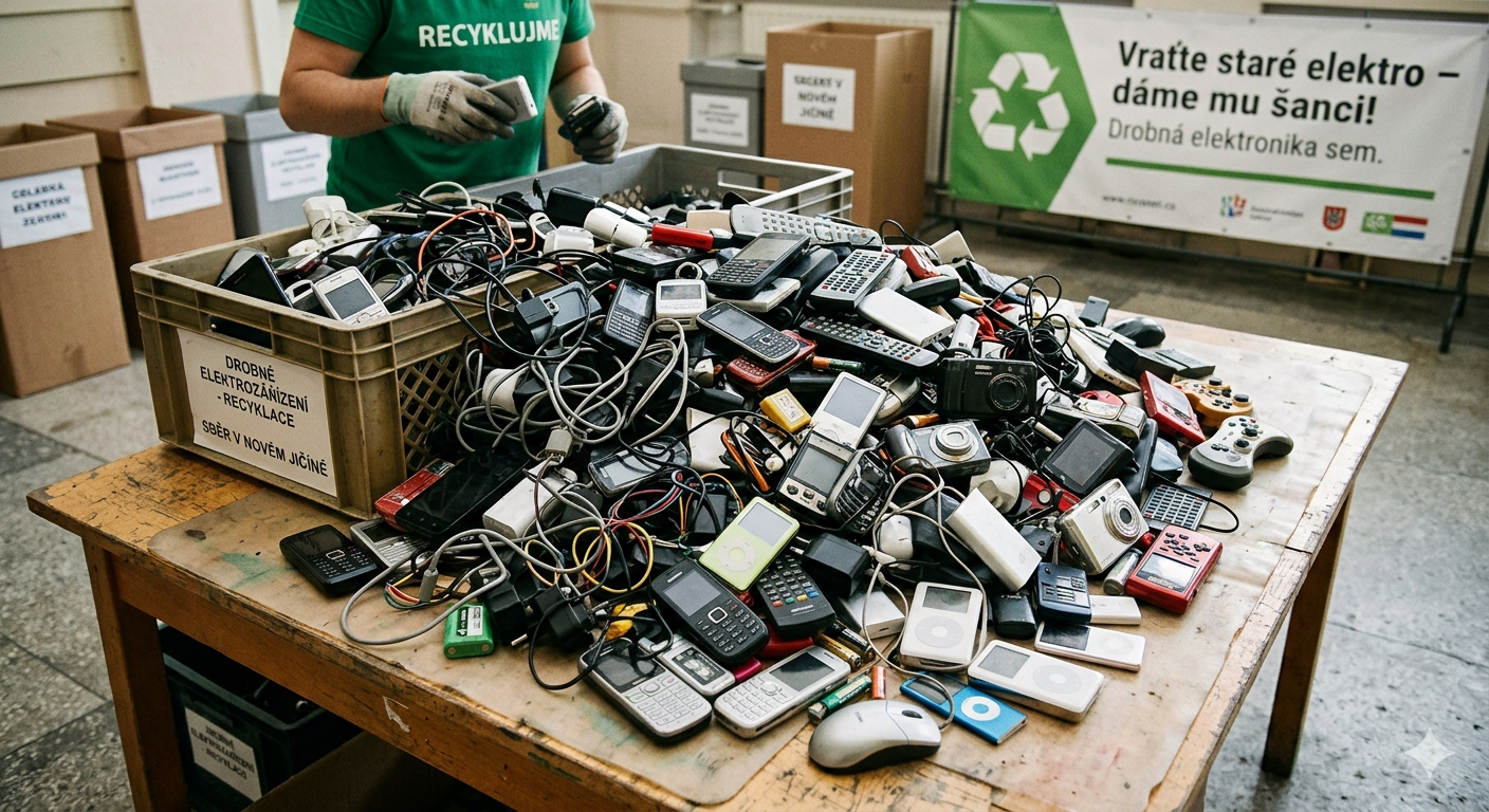 Poslední svozová středa - sběr nefunkčních elektrospotřebičů