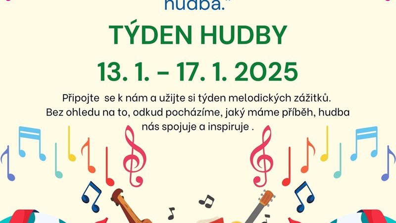 Akce žákovského parlamentu: Týden hudby a Poznej svého kantora