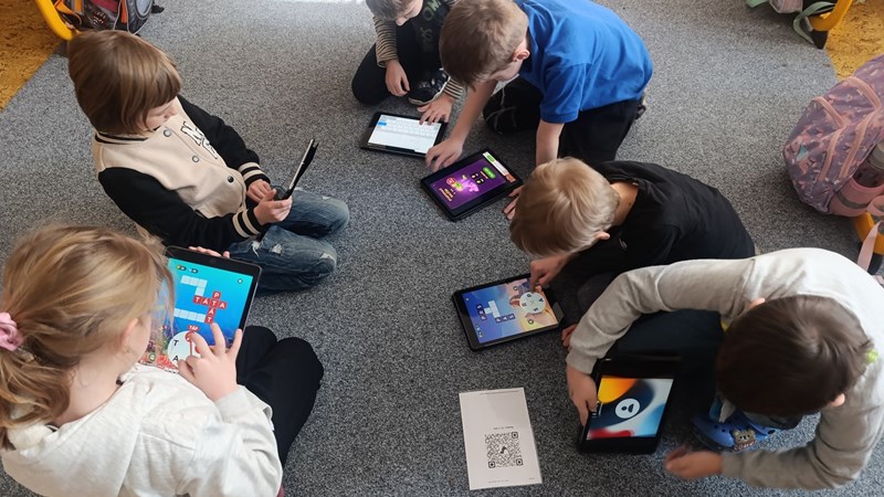 Tablety ve výuce jako cesta k rozvoji digitální gramotnosti žáků 2.A