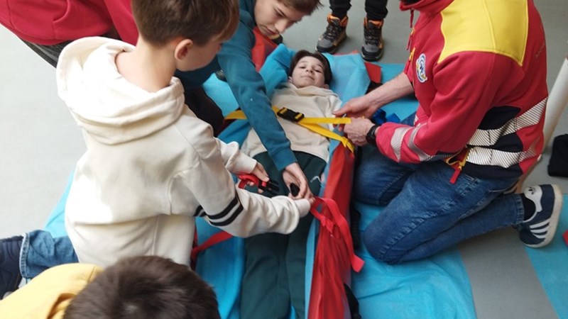 Návštěva zdravotnické záchranné služby v Novém Jičíně