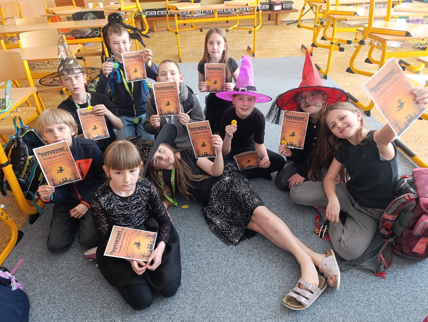 Čarodějnice ve 3. A – učení zážitkem