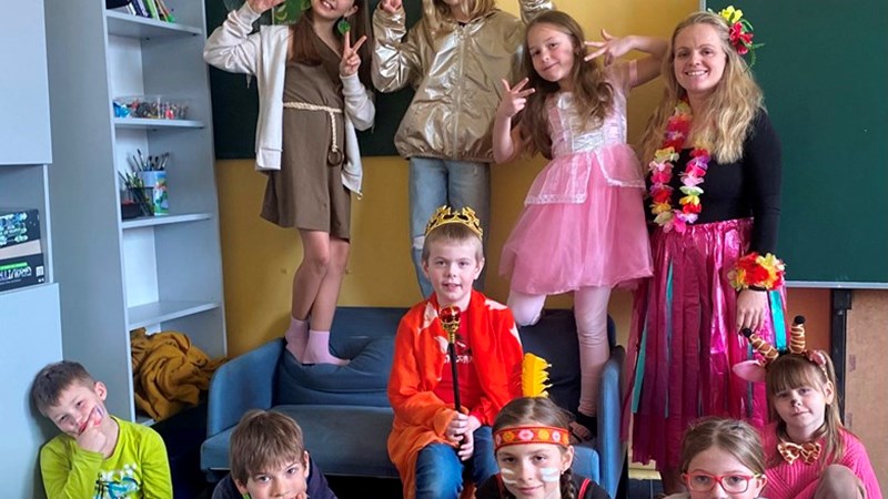 Taneční párty ve školní družině