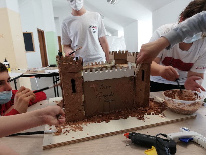 Italský tým při práci