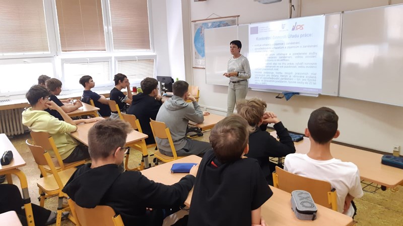 Kariérní den - projekt pro žáky 9. ročníku