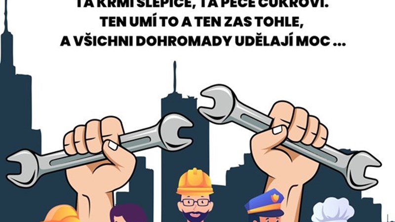 Akce žákovského parlamentu: Dne profesí