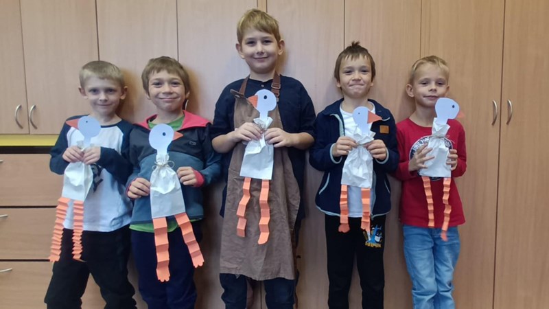 Projekt "Svatý Martin" u prvňáčků