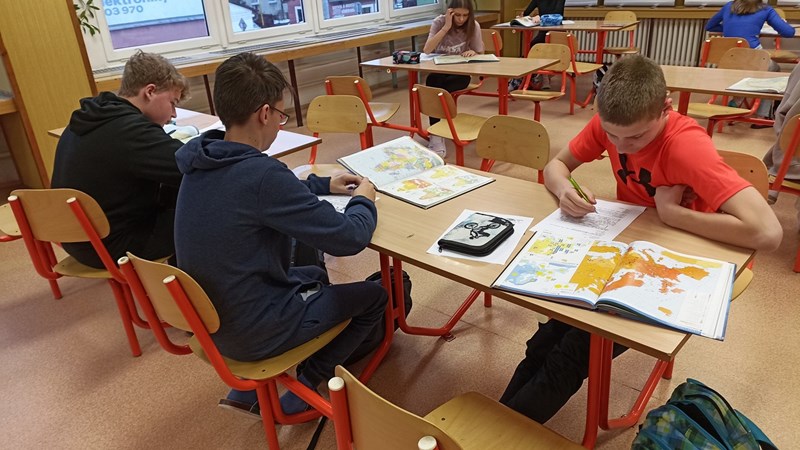Výsledky školního kola Zeměpisné olympiády