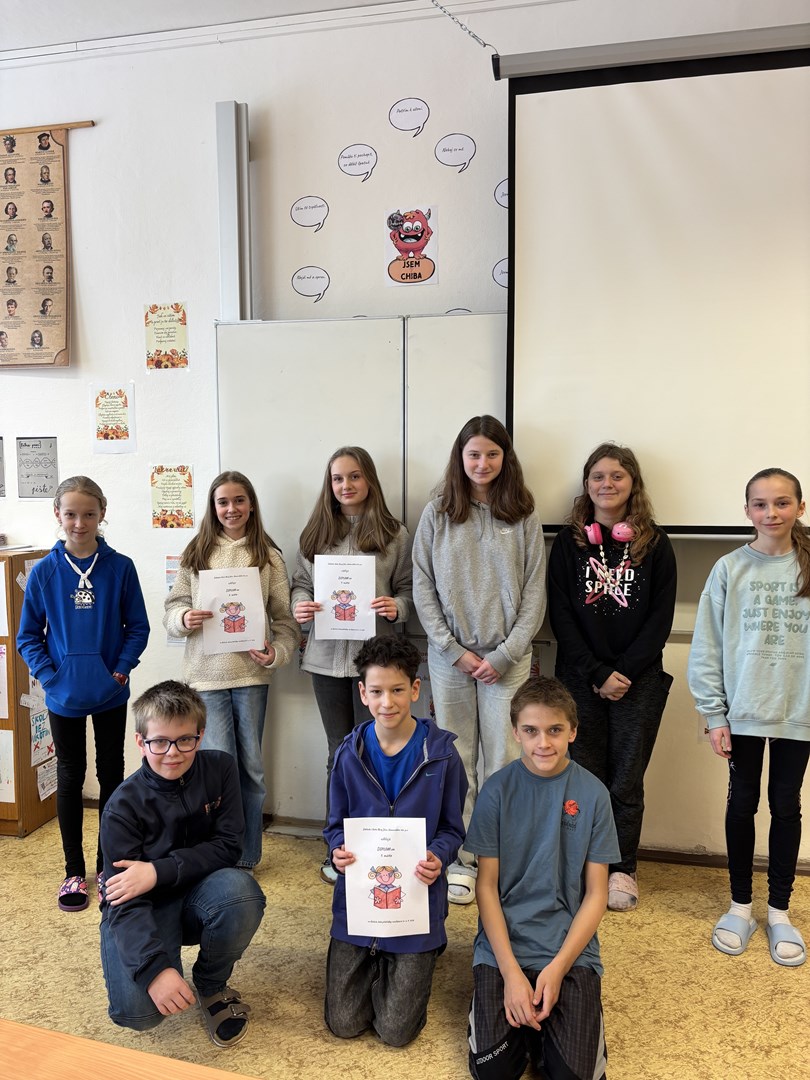 Přehlídka recitátorů na 2. stupni