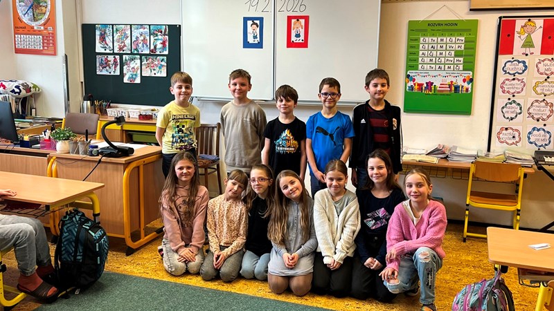 Recitační soutěž na 1. stupni