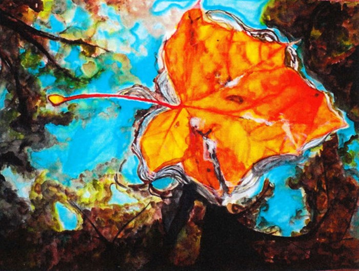 František Machetanz (8.A) - Zrcadlo podzimu