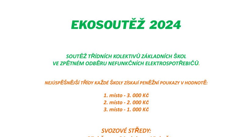 Ekosoutěž 2024