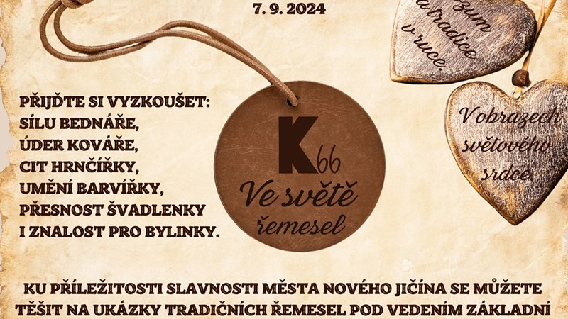 Slavnosti města: Nová Komenda ve světě řemesel