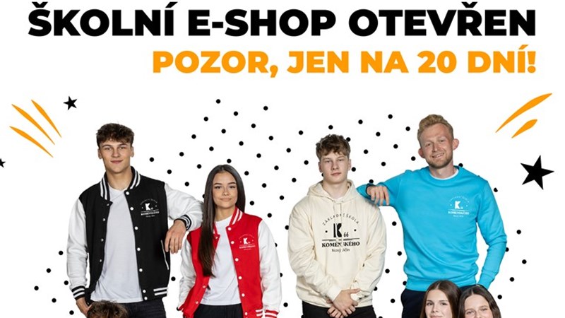 Školní e-shop znovu otevřen!