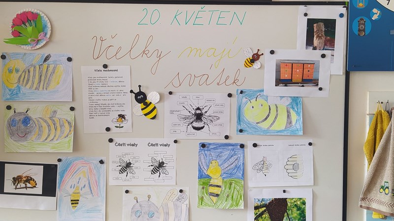 Návštěva pana včelaře v 1.A: Inspirativní přednáška o světě včel