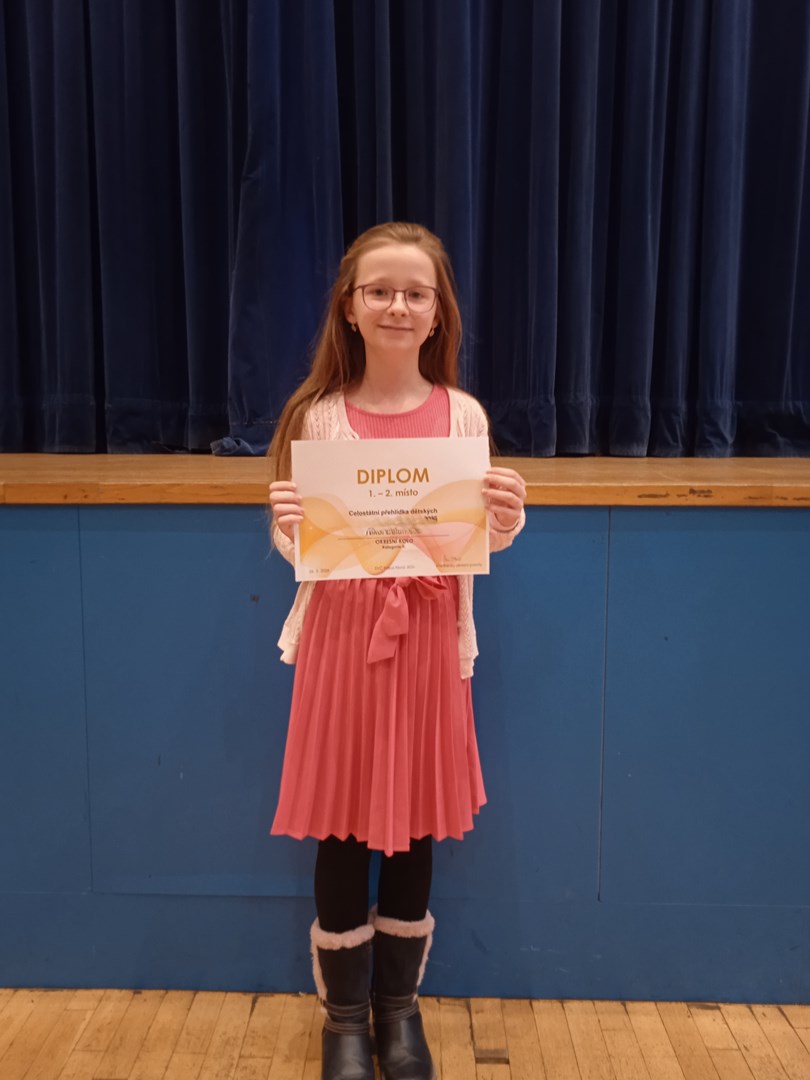 Velký úspěch Nikol Bolomové: z okresního kola míří až do kraje