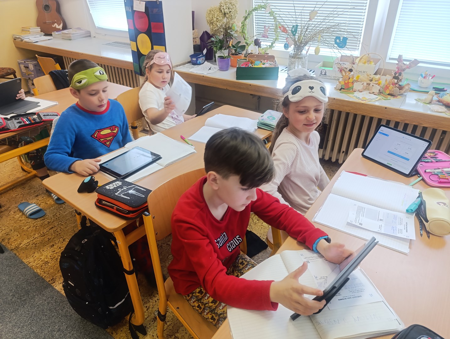 Světový den spánku ve 3. A, 3. B