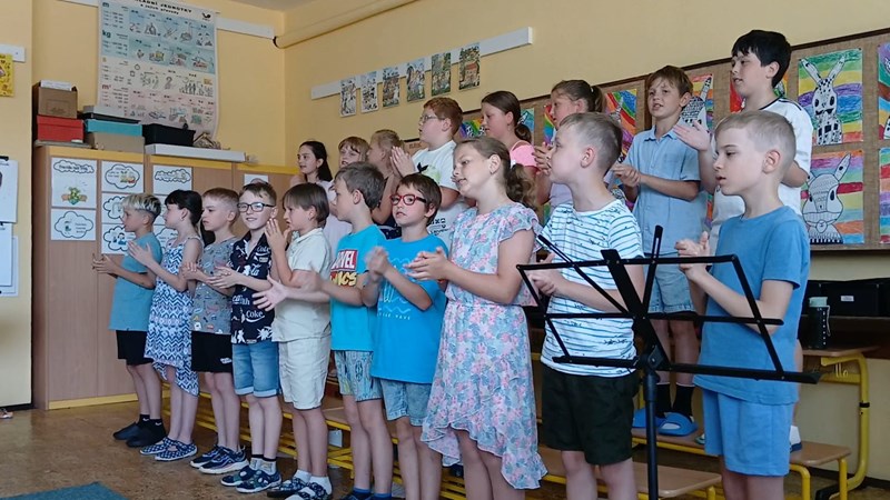 Rozlučkový koncert žáků 3.A