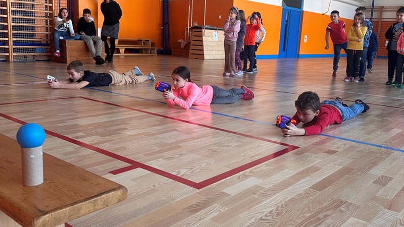 Zimní sportiáda ve školní družině