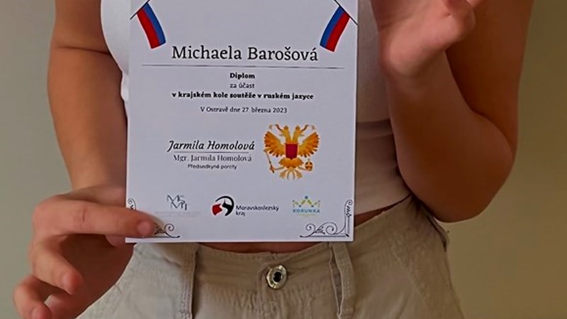 Krajské kolo konverzační soutěže v ruském jazyce