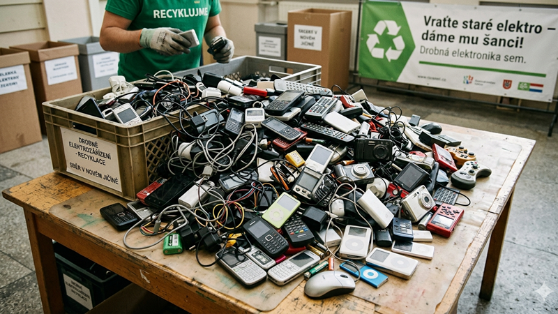 Poslední svozová středa - sběr nefunkčních elektrospotřebičů