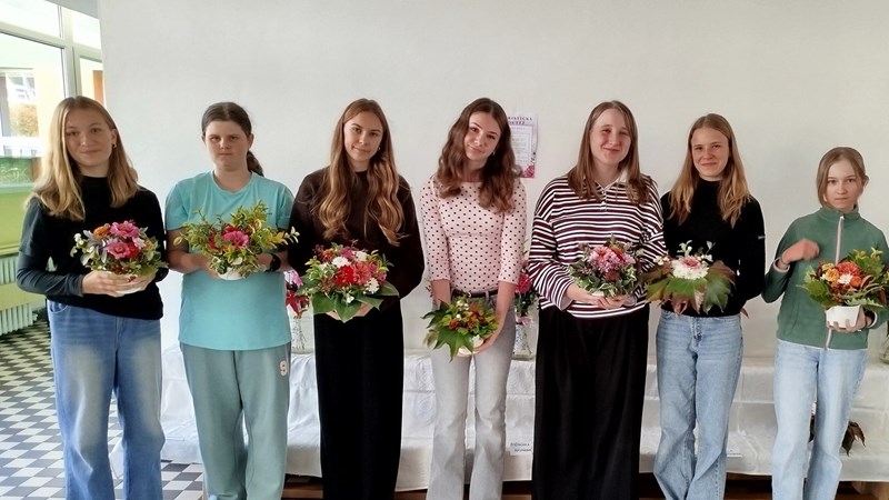 Školní kolo Floristické soutěže