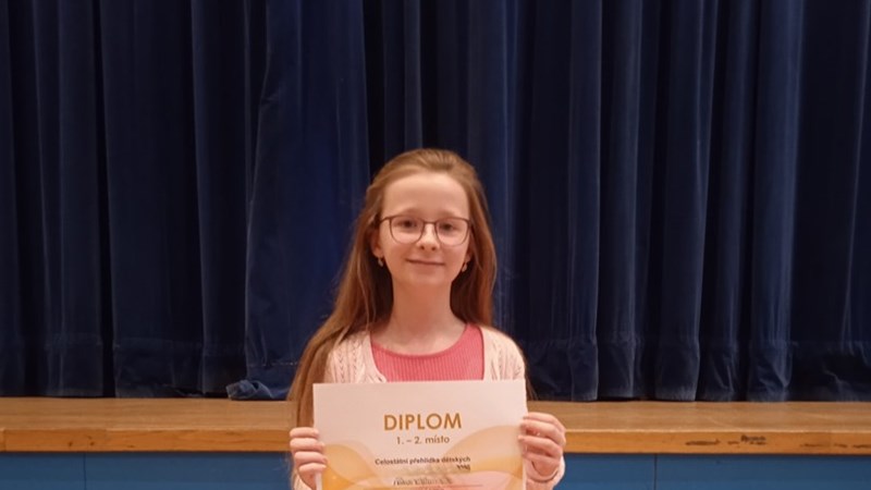 Velký úspěch Nikol Bolomové: z okresního kola míří až do kraje